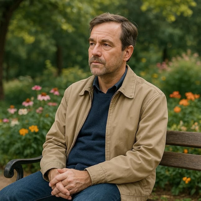 Homme dépressif et neurofeedback thérapeutique Cygnet